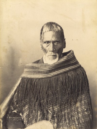 Rewi Maniapoto, ca. 1890 von Josiah Martin